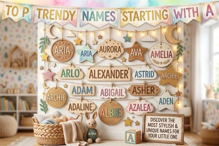 Baby Names Starting With A