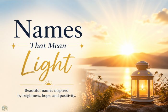 Radiant Names That Mean Light for Your New Arrival