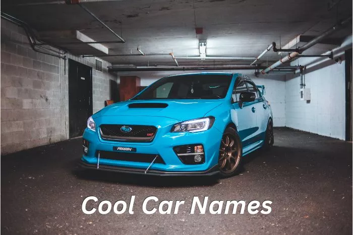 100 Cool Car Names to Give Your Machine the Ultimate Identity
