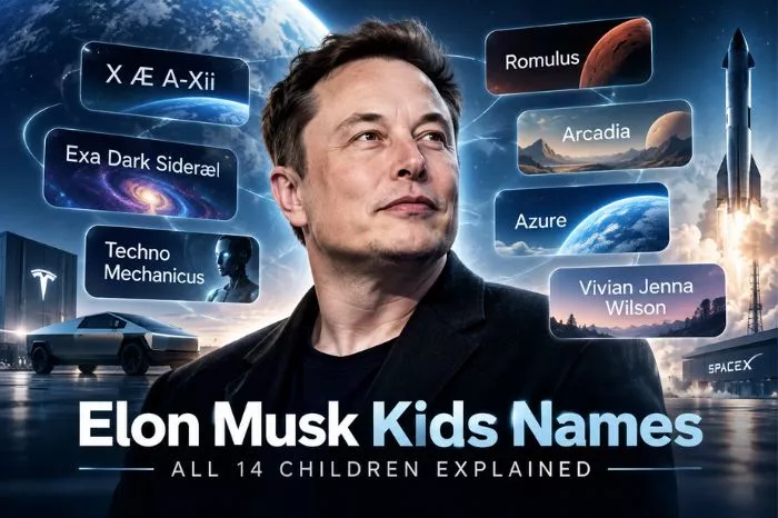 Elon Musk Kids Names: Meanings and Stories Behind All 14 Children